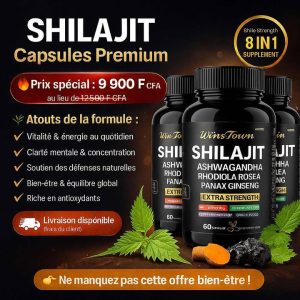 Shilajit Capsule au Cameroun